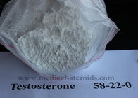 CAS 58-22-0 Testosterone Anabolic Steroid For Enhancing Male Sexual , White Powder