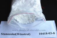 White Powder Oral Anabolic Steroids Stanozolol / Winstrol CAS 10418-03-8