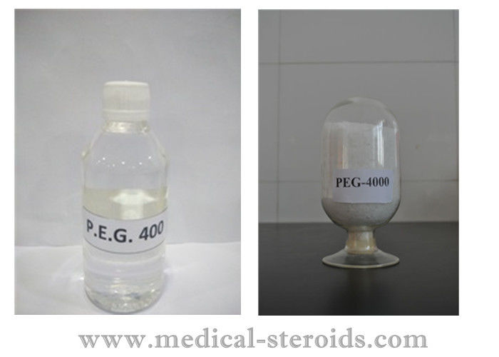 Ethylene Oxide Polymer PEG Injectable Anabolic Steroids CAS 25322-68-3 With 99% Purity