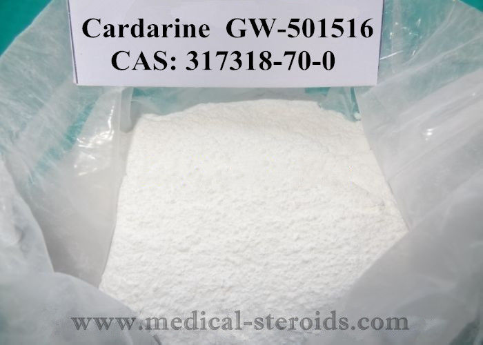 GW501516 GSK-516 Cardarine SARMs Raw Powder For Weight Loss 99% Purity