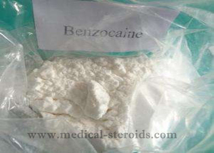 Benzocaine Local Anesthetic Drugs 94-09-7 , Pharma Grade Raw Steroid Powder